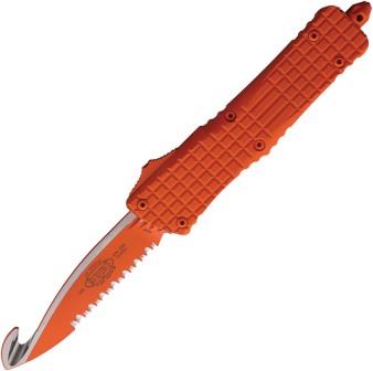 MCT6013CORHS Microtech Automatic Pocket Knife Combat Troodon Rescue OTF
